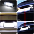 thumbnail image 4 of Luz De Matrícula Luz De Coche Luz De Matrícula Led Luz De Matrícula Lámpara De Matrícula Accesorio De Coche 2 Uds Coche 6000K Fuente De Luz LED Lámpara De Matrícula Se ANGGREK  Otros, 4 of 8