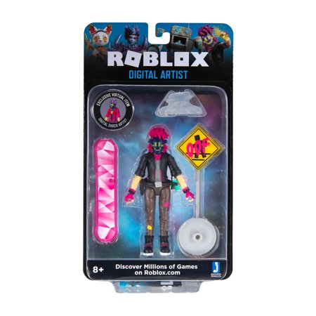 Roblox Action Collection - 4" Single Action Figure Pack (STYLES MAY VARY) [Includes 1 Exclusive Virtual Item]
