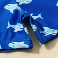 thumbnail image 6 of 1-5T Toddler Baby Boys' Rash Guard Set - 2 Piece UPF 50+ Swim Trunks and Short Sleeve Swim Shirt, 6 of 9