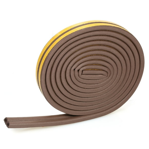 Labymos D-type Window Seal Strip Indoor Weather Stripping Window Seal Weather Strip Soundproofing Weatherstrip Gap