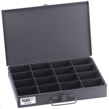 Klein 54438 16-Compartment Parts-Storage Box, Mid-Size
