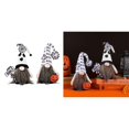 thumbnail image 2 of Decoraciones de gnomos de Rudolph de invierno para Halloween, muñeco sin rostro, figuras de gnomos festivos novedosos para decoración de escaparates y fiestas, B, 2 of 5