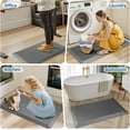 thumbnail image 5 of Anti Fatigue Kitchen Mats for Floor, Grey 9/10 Extra Thick Cushioned Standing Desk Mat, Comfort Memory Foam Ergonomic Kitchen Rugs and Mats Non-Slip Waterproof for Office, Kitchen, Sink, 20" x 32", 5 of 7