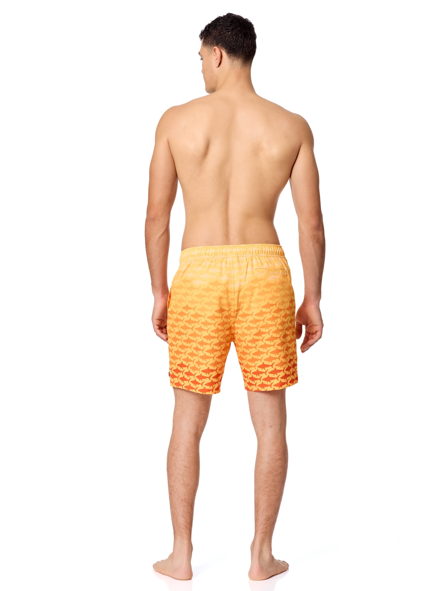 Rugged Shark Mens & Big Mens Swim Trunks, 7" Inseam, Sizes S-3XL