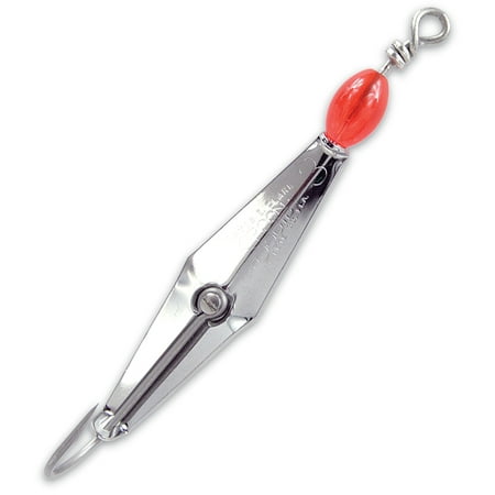 UPC: 0046837005115 | Clarkspoon 3-RBMS Size 3 Chrome SS Hk 4  6/0  Fishing Spoons