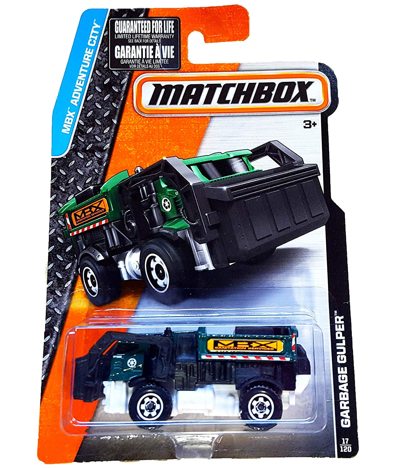 matchbox green truck