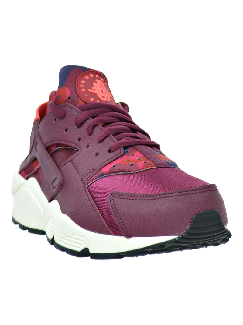 Nike Air Huarache Run Print Women's Shoes Deep Garnet/Bright Crimson - Walmart.com