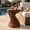 Antique Brown, variant on Christopher Knight Home 21"H Twisted Sculptural MGO Lightweight Outdoor Side Table, Antique Brown