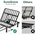 SunsGrove Twin XL Adjustable Bed Frame, Wired Remote Control