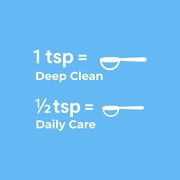 بلورات تنظيف أطقم الأسنان والمثبتات iSonic CSDW01 لأجهزة طب الأسنان وانقطاع التنفس أثناء النوم، زجاجة سعة 8 أونصة