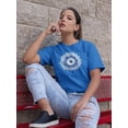 thumbnail image 2 of Nazar Eye Soft Mandala Wt Shaped T-Shirt Women -Image by Shutterstock, Female XX-Large, 2 of 4