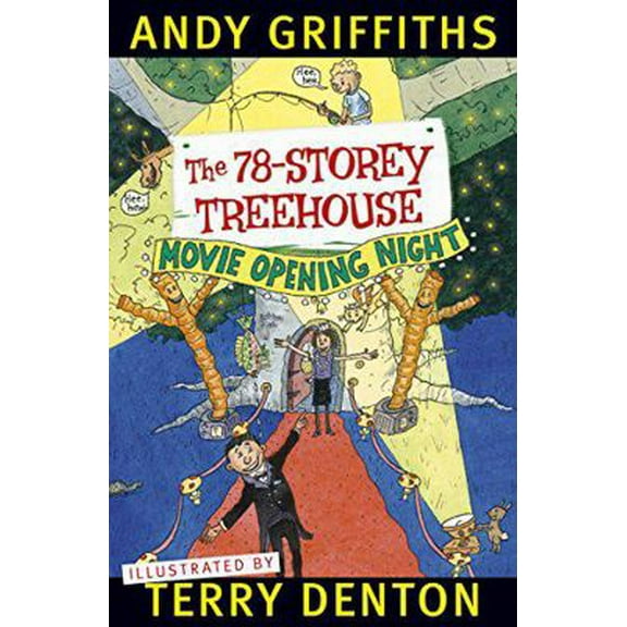 Pre-Owned The 78-Story Treehouse: Moo-Vie Madness! (Hardcover) 1250104858 9781250104854