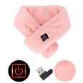 thumbnail image 3 of Neck Warmer Heating Pad For Neck Pain, USB Adjustable Electric Heated Neck Wrap For Men And Women, Detachable Plush Warming Neck Wrap Scarf, 3 of 8