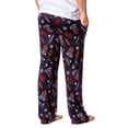 thumbnail image 6 of Stranger Things Men's Hellfire Club Roll For Your Life Lounge Bottoms Pajama Pants, 6 of 6