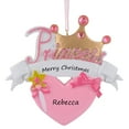 thumbnail image 3 of Maxora Personalized Ornaments Customized Christmas Gift for Girl Princess Crown Ornament Free Customize, 3 of 8