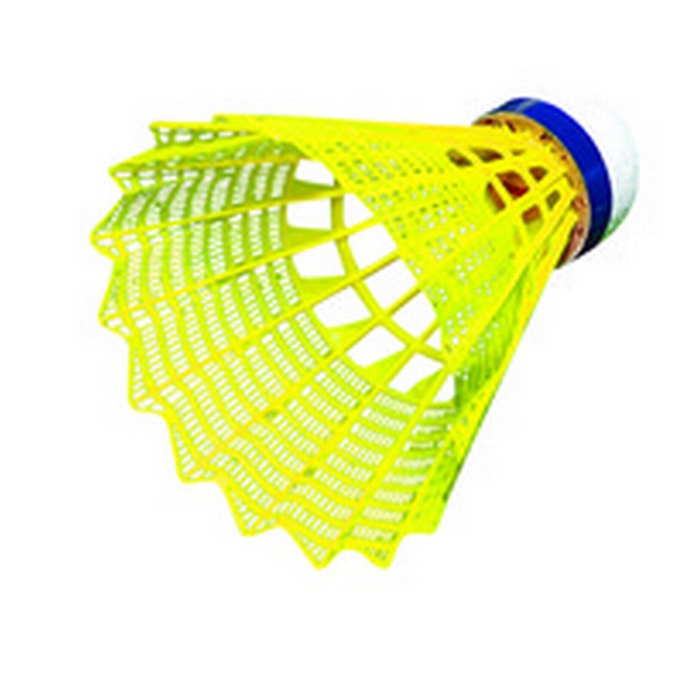 Sportime Tournament Yeller Badminton Shuttlecocks, Yellow, Set of 6