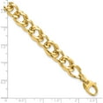 thumbnail image 2 of 14k Yellow Gold Polished Link Bracelet, 2 of 5