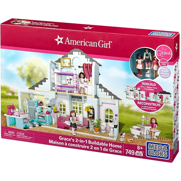 Set de Construccion Casa de Grace Mega Bloks American Girl DPK87 2en1 con 749 piezas Mega Blocks DPK87 Walmart en linea