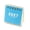 Blue, variant on Compact Desk Calendar 2027 with Standing Design, Tabletop Date Planner for Home Study or Work Desks Daily