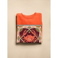 thumbnail image 3 of Cancer Zodiac Ethnic Style Sweatshirt Women -Image by Shutterstock, Female 4X-Large, 3 of 4