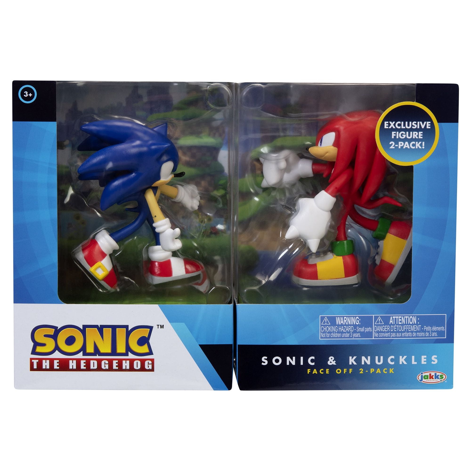 Novo Boneco Sonic 2 The Hedgenog Kit Colecionável Jakks