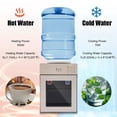 thumbnail image 5 of FOGGBET 550W 110V Top Loading Water Cooler Dispenser, 5-Gallon Electric Hot and Cold Dispenser,10.8*9.45*14.2 inches,stainless steel liner with PP Shell, Champagne Gold, 5 of 19