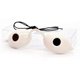 thumbnail image 1 of Gafas de protección UV para bronceado Super Sunnies blancas, 1 of 7