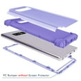 thumbnail image 5 of JTCASES for Samsung Galaxy Note 8 Case, Drop Resistant Corners, Wireless Charging, Heavy Duty Shockproof Hybrid Hard PC Bumper, Camera Protection, Skin-feel Anti-scratch Tough Cover, Lightpurple, 5 of 7