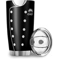 thumbnail image 2 of Chef 20oz Tumbler with Lid Funny Chef Nutrition Vacuum Insulated Tumbler Cup Culinary Cooking Lovers Gift Tumbler Travel Coffee Mug Chef Uniform Black, 2 of 6