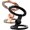 Gold&Black, variant on Double-Sided Magnetic Fidget Spinner Stand, 2-in-1 Magnetic Phone Stand & Fidget Spinner Combo, 360° Spin Foldable Magnetized Phone Mount – for All Phone