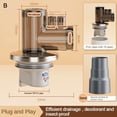 thumbnail image 1 of Drainage Solutions 50 75mm Diameter Kitchen Drain Connector Installation Kit Effortless Setup Home And Kitchen Use, 1 of 10