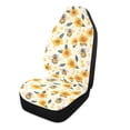 thumbnail image 4 of ALAZA Honey Sunflowers Car Seat Covers 2 PCs Universal Auto Front Seats Interior Protector, 4 of 7
