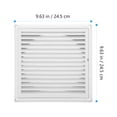 Jibi Air Conditioner Return Air Grille Ventilation Grille Wall Ceiling