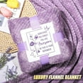 thumbnail image 3 of Birthday Gifts for Women, Lavender Relaxing Spa Gifts Basket Care Package w/ Flannel Blanket 40 OZ Tumbler, Presents for Mother's Day, Wife, Girlfriend, Sister, Christmas, and Valentine's Day Gift, 3 of 9