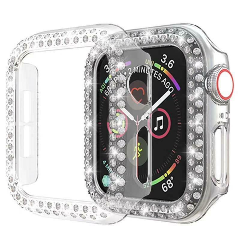 rhinestone apple watch case