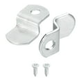 thumbnail image 1 of Uxcell 40Pcs 1/4" Offset Clips de lienzo para enmarcar imágenes con 1 agujero Plata, 1 of 5