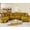 Yellow, variant on LLappuil Modular Sectional Sofa, 6 Seat Corduroy Sectional Sofa with Storage, 6 Back Cushion 6 Throw Pillow Yellow