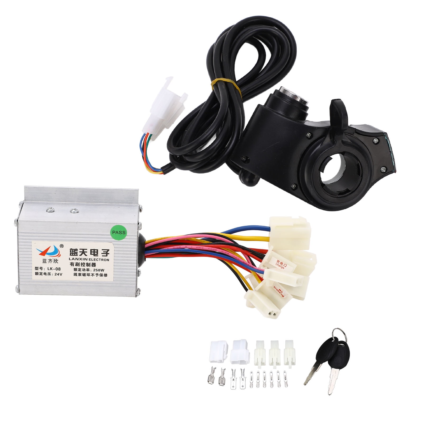 Brushed Motor Controller, Bike Motor Controller Kit Safe Protection For