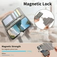 thumbnail image 3 of Case for iPhone 17 Pro Max/17 Pro/17 Air/17, Wallet Cover RFID Blocking Shockproof Protection Shell, 3 of 8
