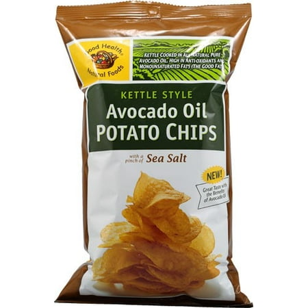 Good Health Natural Foods Avocado Oil Potato Chips, Sea Salt, 5 oz