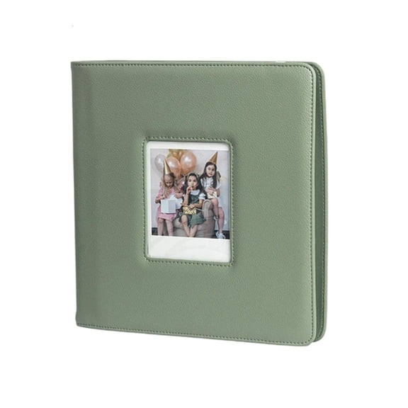 PU Leather 288 Photo Album for Wide 300 400 Instants Film Cameras Gift Ready