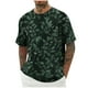 thumbnail image 2 of Tops para hombre, blusas y camisas de cuello redondo y manga corta para hombre, blusas casuales de moda con cuello redondo y manga corta para hombre, blusas de poliéster para hombre, 2 of 5