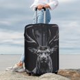 thumbnail image 5 of Cauagu Majestic Forest Stag Print Travel Luggage Cover,Travel Dust-proof Suitcase Cover Softside Suitcase Protector for 18-32inch,Not Included Suitcase, 5 of 8