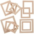 thumbnail image 4 of MasteelfCA 10 Pcs Maison de Poupée Mini Cadres Cadres Photo Bricolage Décorations Maison de Poupée Miniature, 4 of 8