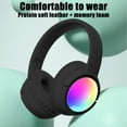 thumbnail image 5 of Foqnuq Wireless Wired Dual Mode Bluetooth Headphones, Foldable Ergonomic Design, Low Latency, 40MM Speakers, High Battery Life, Sports Gaming Earphones, 5 of 6