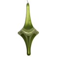 thumbnail image 1 of Vickerman MT194154D 12 in. Celadon Candy Glitter Drop Ornament, 1 of 2