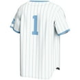 thumbnail image 3 of Youth GameDay Greats #1 White North Carolina Tar Heels Lightweight Baseball Jersey, 3 of 4