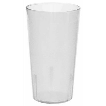 Cambro Colorware Tumblers, 20 Oz, Clear, Pack Of 12 Tumblers