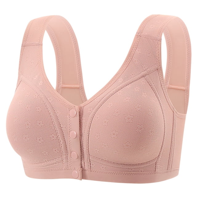Ropa Interior Transpirable para las Mujeres Encaje Recorte Inalámbrico Sujetador Cómodo Diario Recoger Bralette Delgada