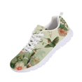 thumbnail image 5 of HELLHERO Floral Hummingbird Print Lightweight Running Sneakers, Mesh Breathable Athletic Trainers for Men and Women, Lace up Shoes for Jogging Gym Walking, 5 of 11